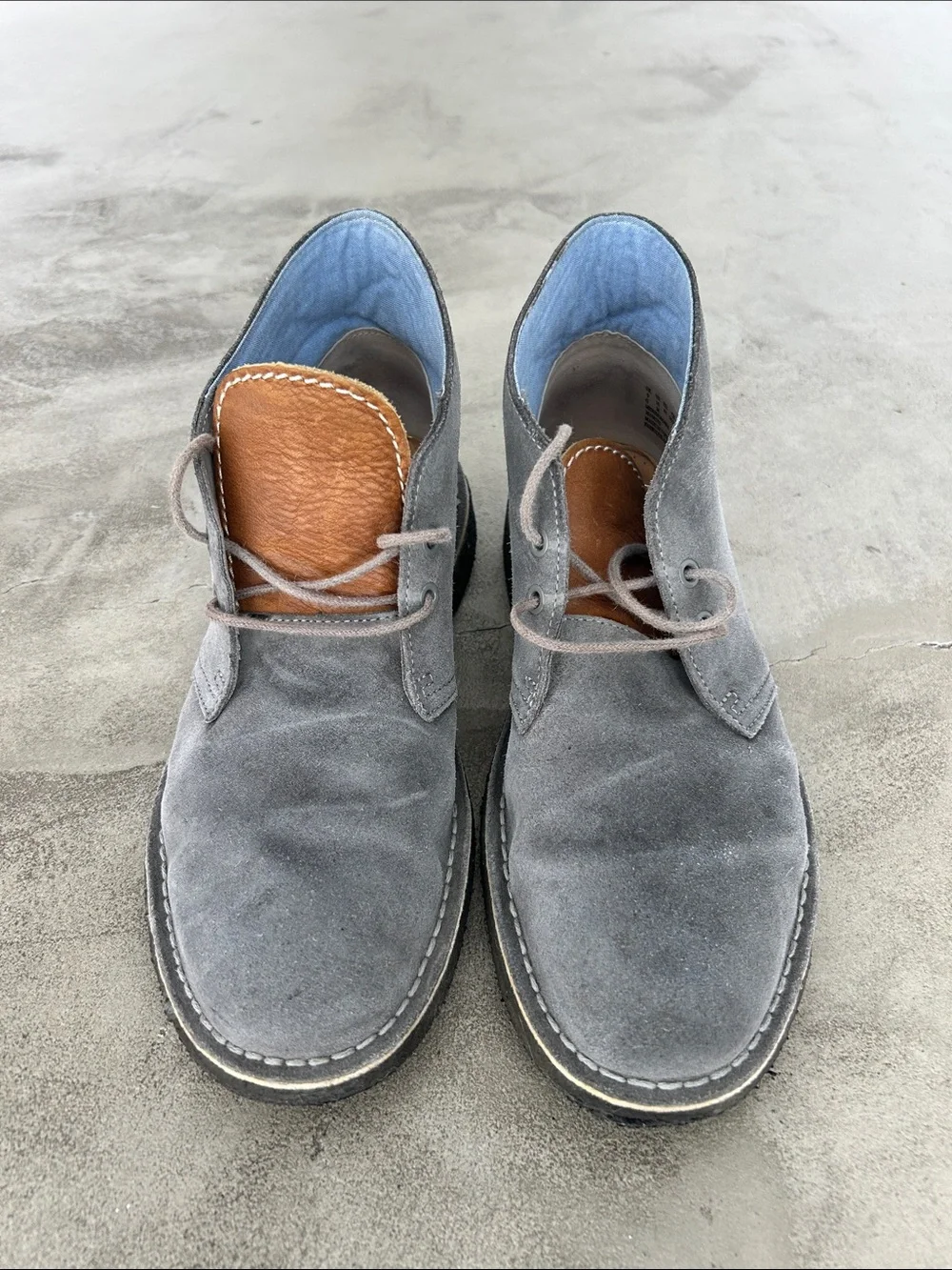 🖤 Clark’s X Herschel Grey Suede Mens Boots